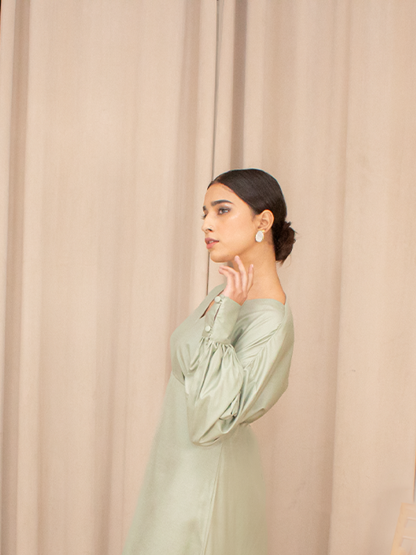 Mint Wind Long Dress